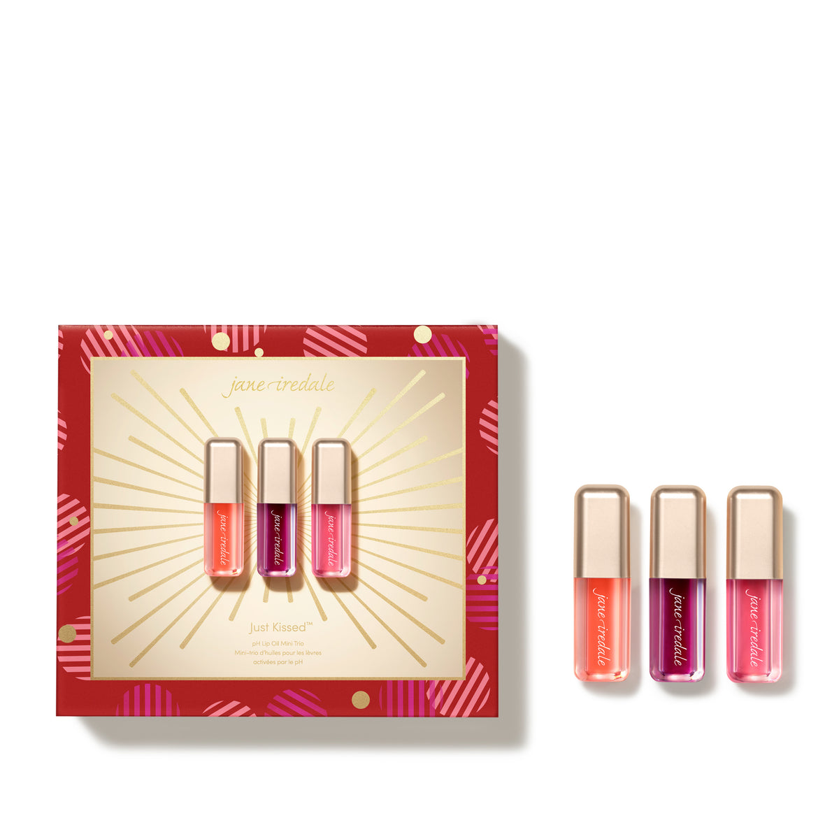 Jane Iredale Just Kissed pH Lip Oil Mini Trio Kit